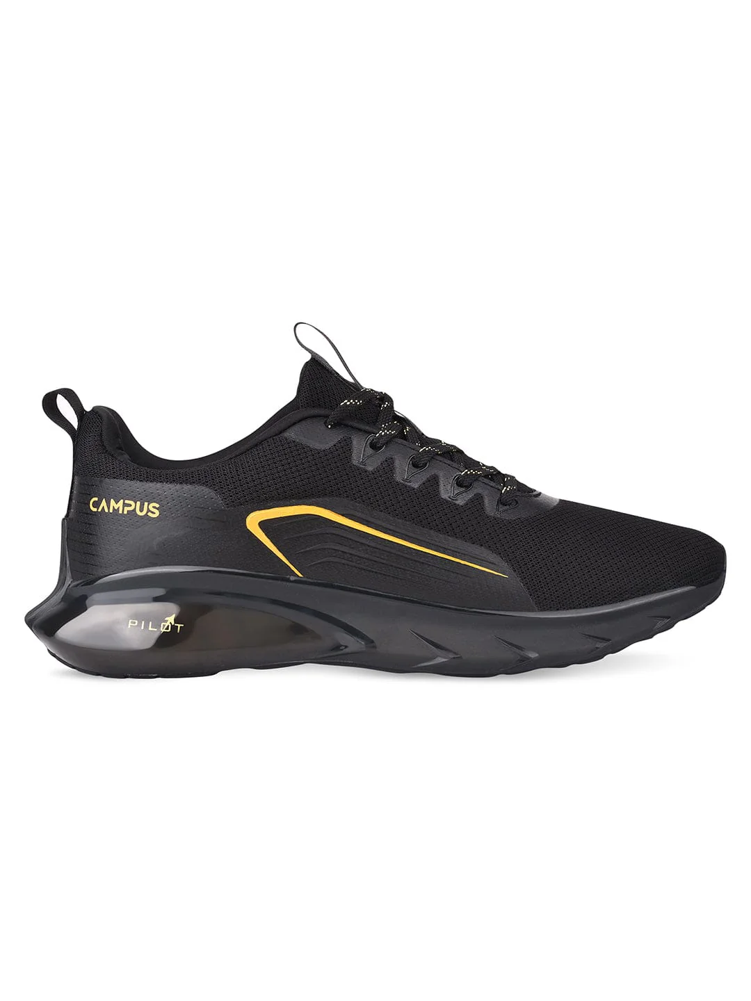 DREAMPLEX Black Men's Running Shoes
