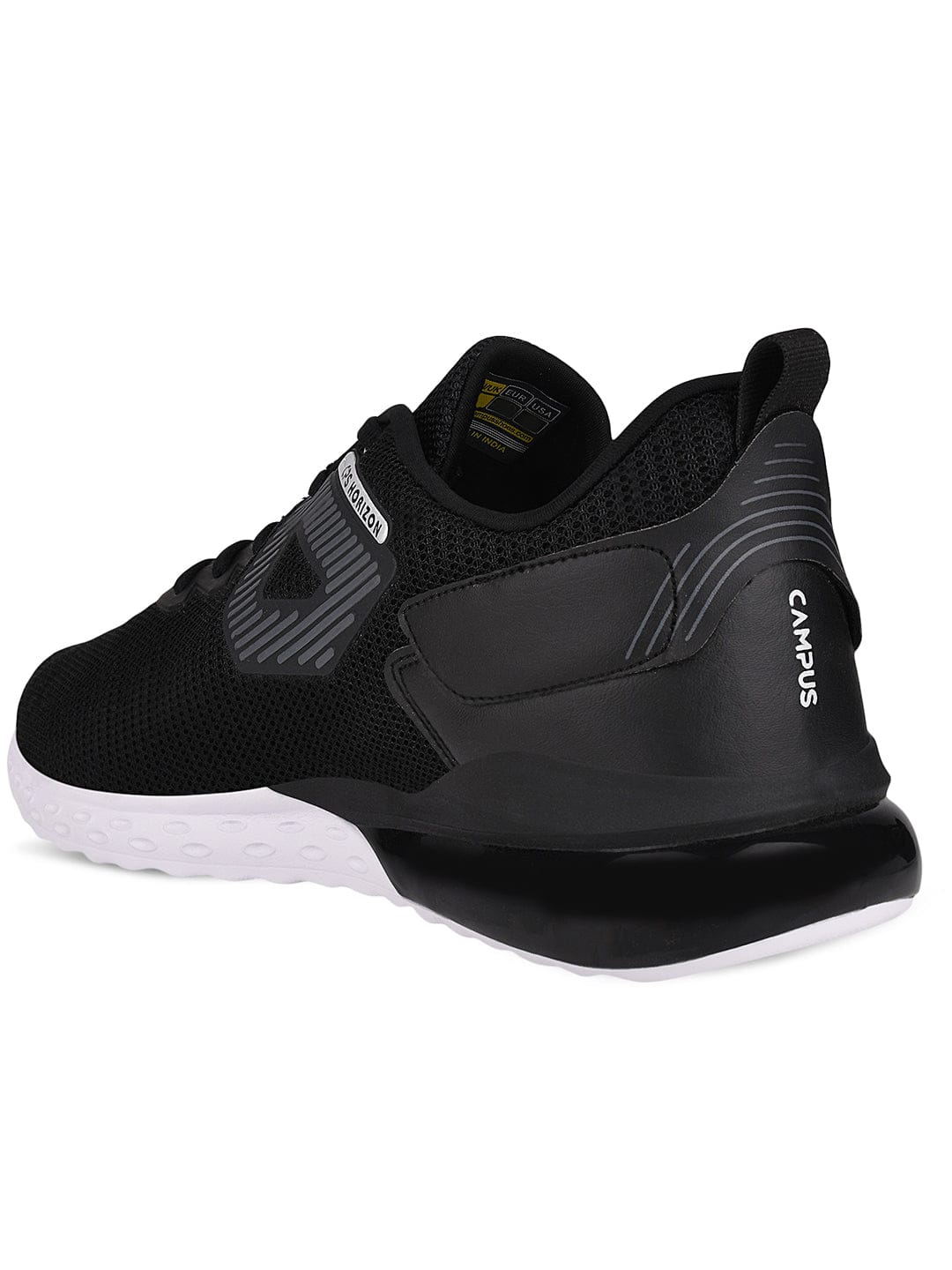 DRIP Black Men's Running Shoes - Image 3