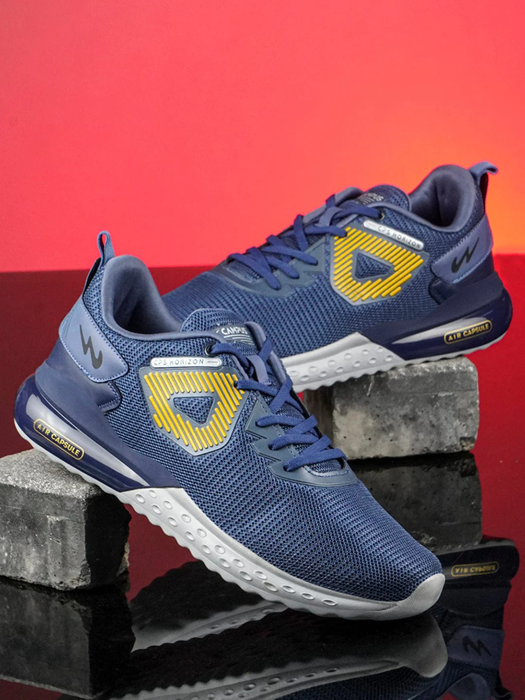 DRIP Blue Men's Running Shoes - Image 5