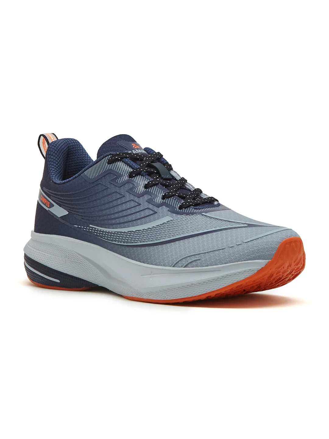 DRIVO Grey Men's Running Shoes - Image 2