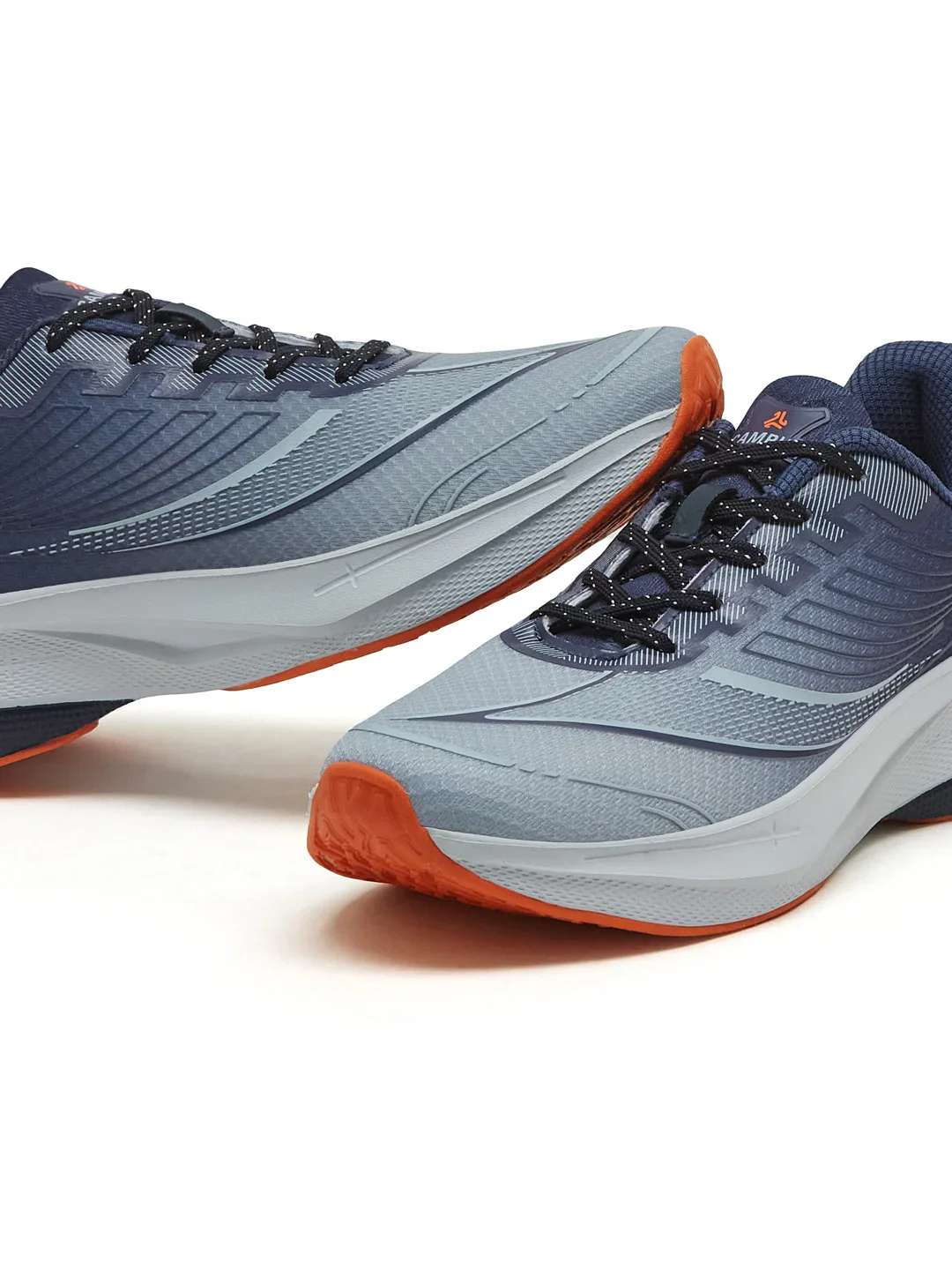 DRIVO Grey Men's Running Shoes - Image 7