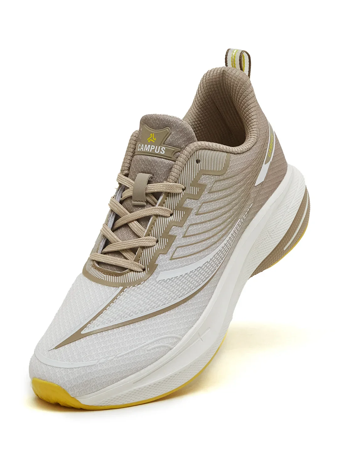 DRIVO White Men's Running Shoes - Image 3