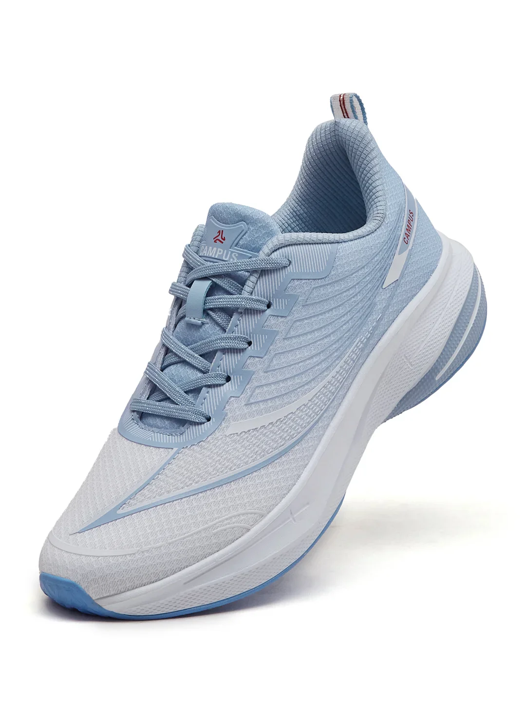 DRIVO White Men's Running Shoes - Image 3