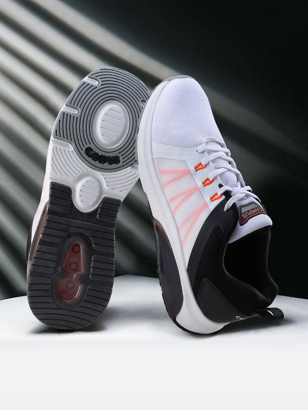 DUKE White Men's Running Shoes - Image 5