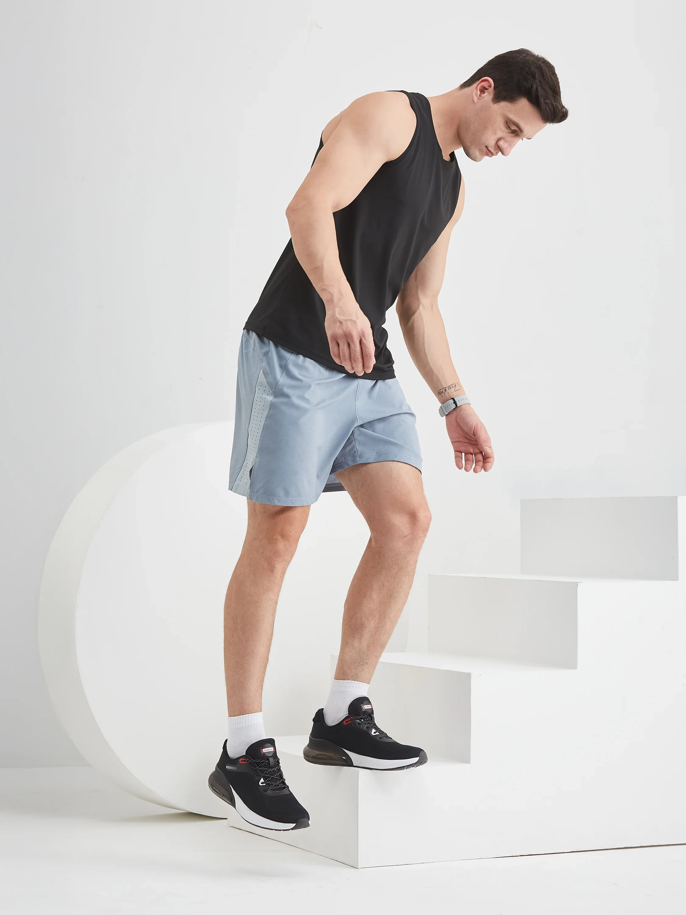 DUNK Black Men's Sports Shoes - Image 8