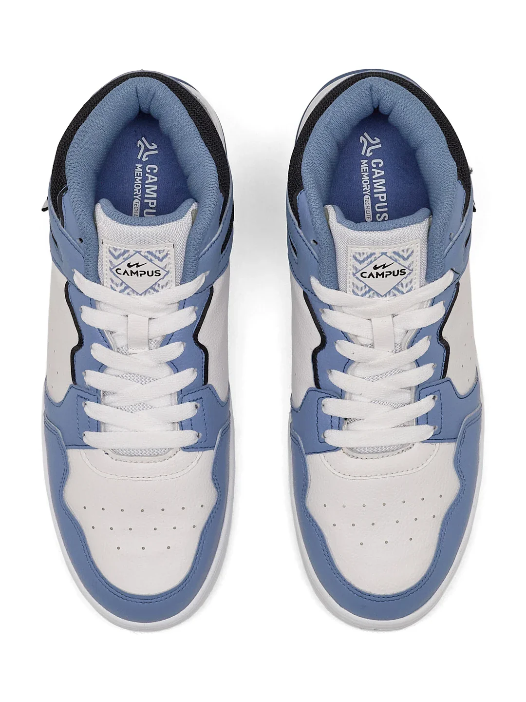 DWELT White Men's Sneakers - Image 6