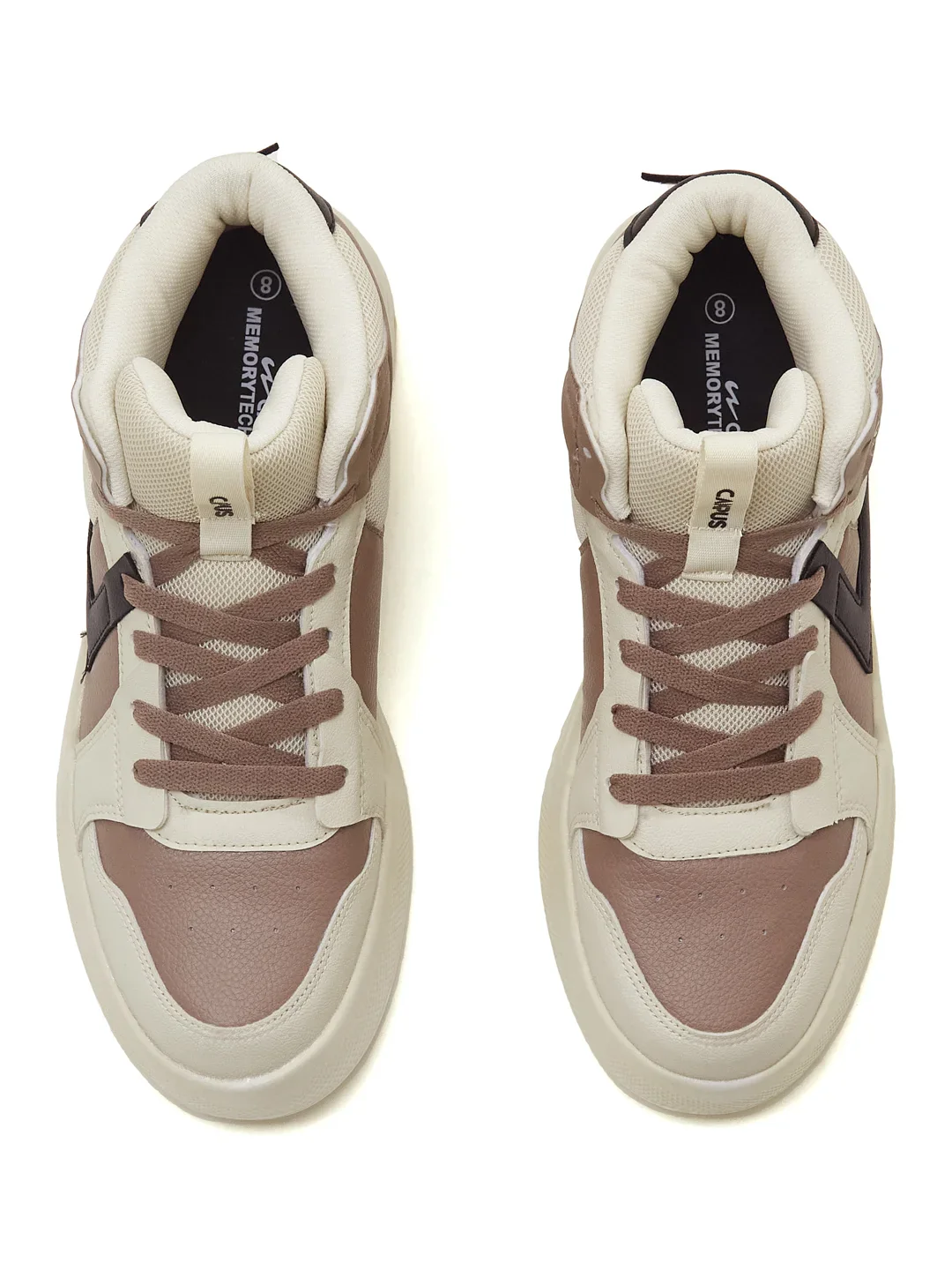 EAGLE Beige Men's Sneakers - Image 6