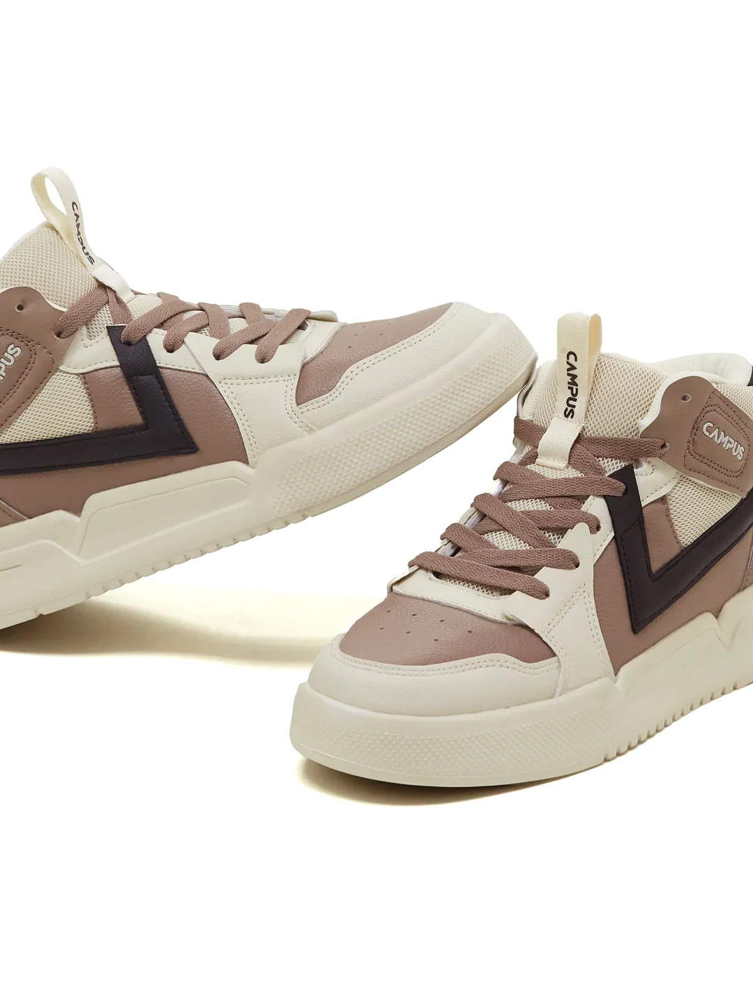 EAGLE Beige Men's Sneakers - Image 7
