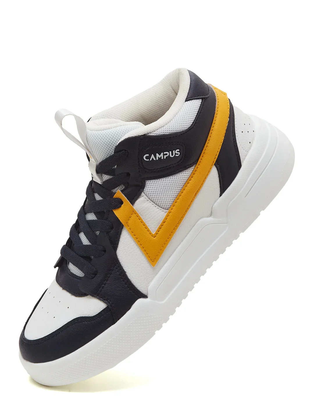 EAGLE White Men's Sneakers - Image 3