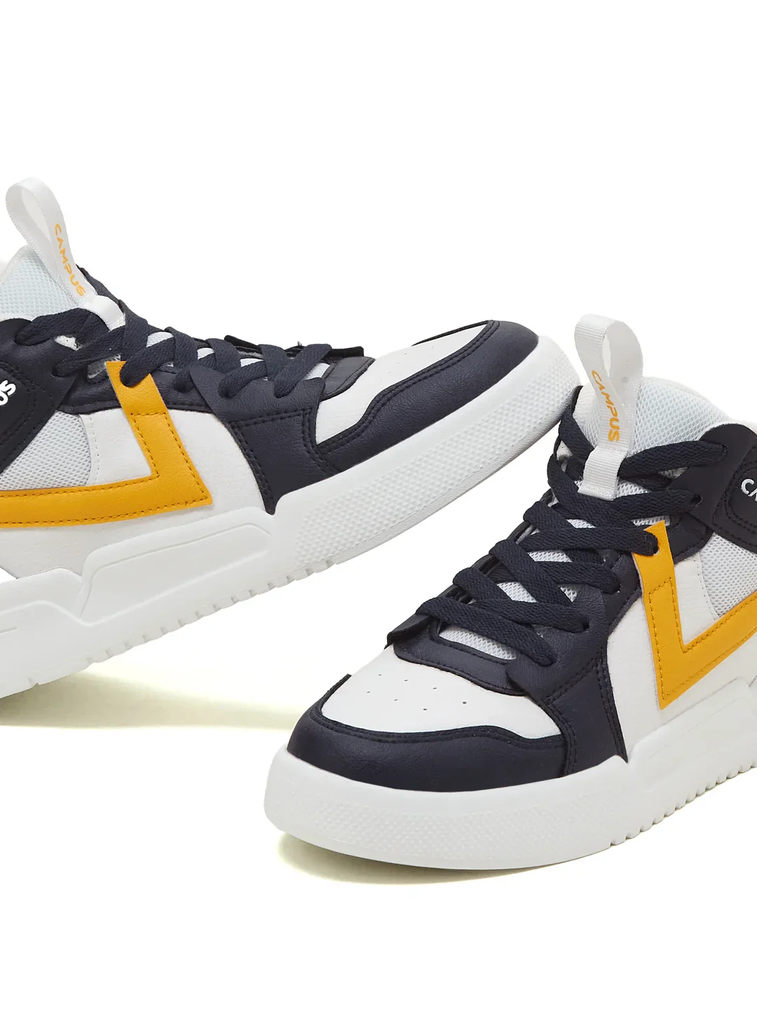 EAGLE White Men's Sneakers - Image 7