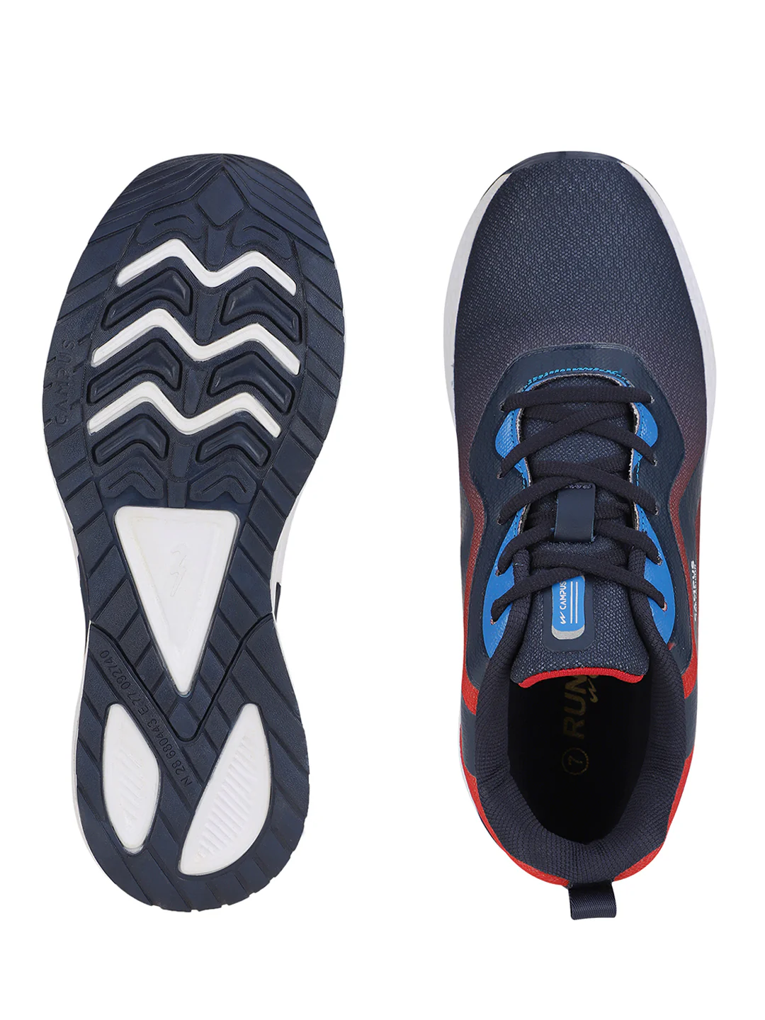 EDWORD Red Men's Running Shoes - Image 5