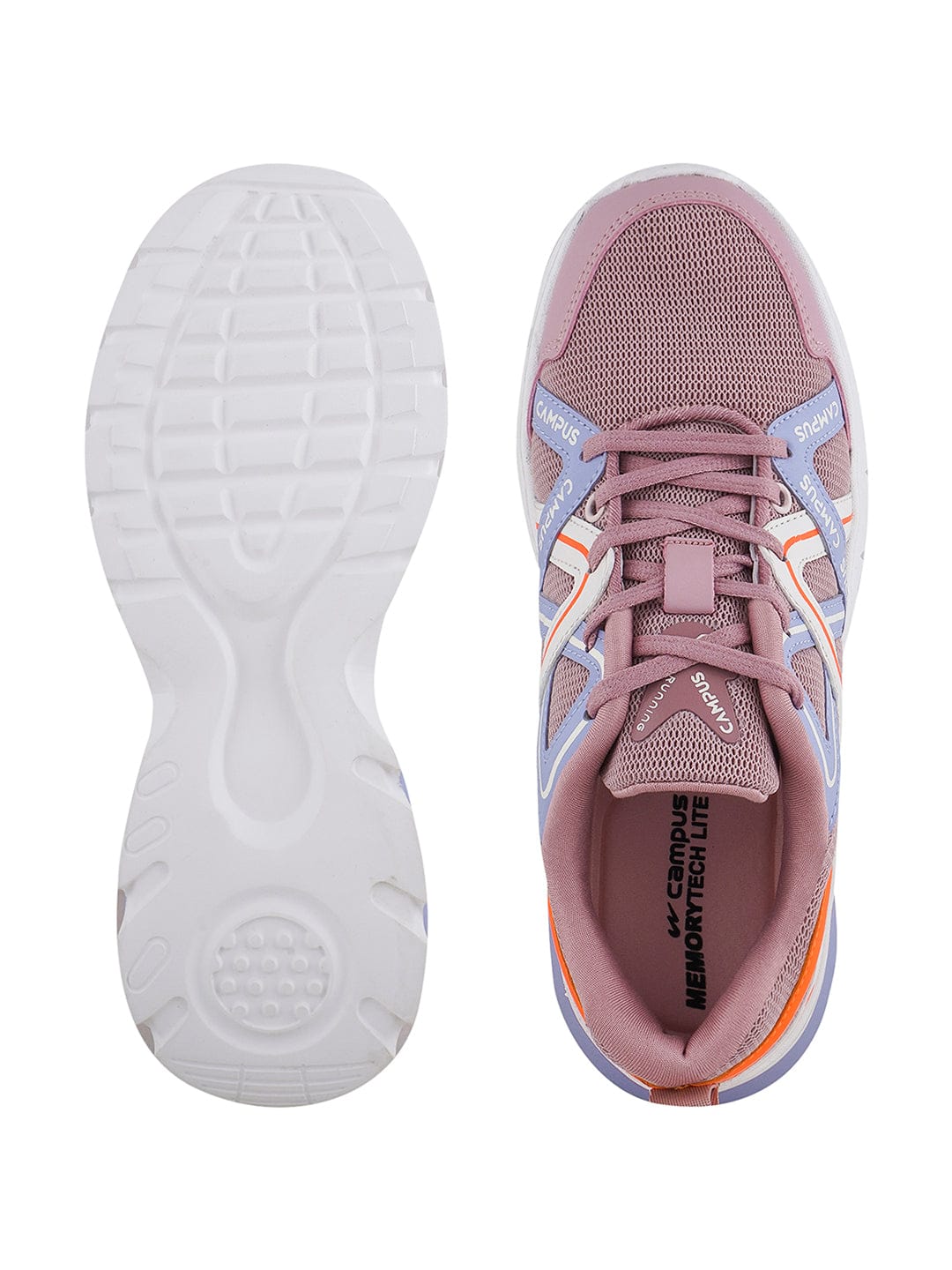 ELANA Peach Women's Sneakers - Image 4