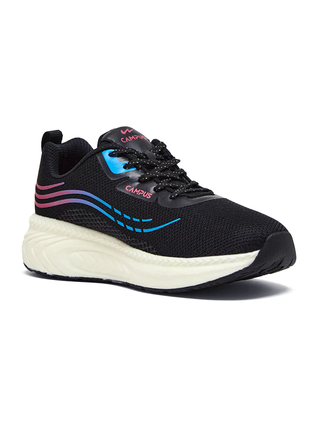 ELEGANCE Black Women's Running Shoes - Image 2