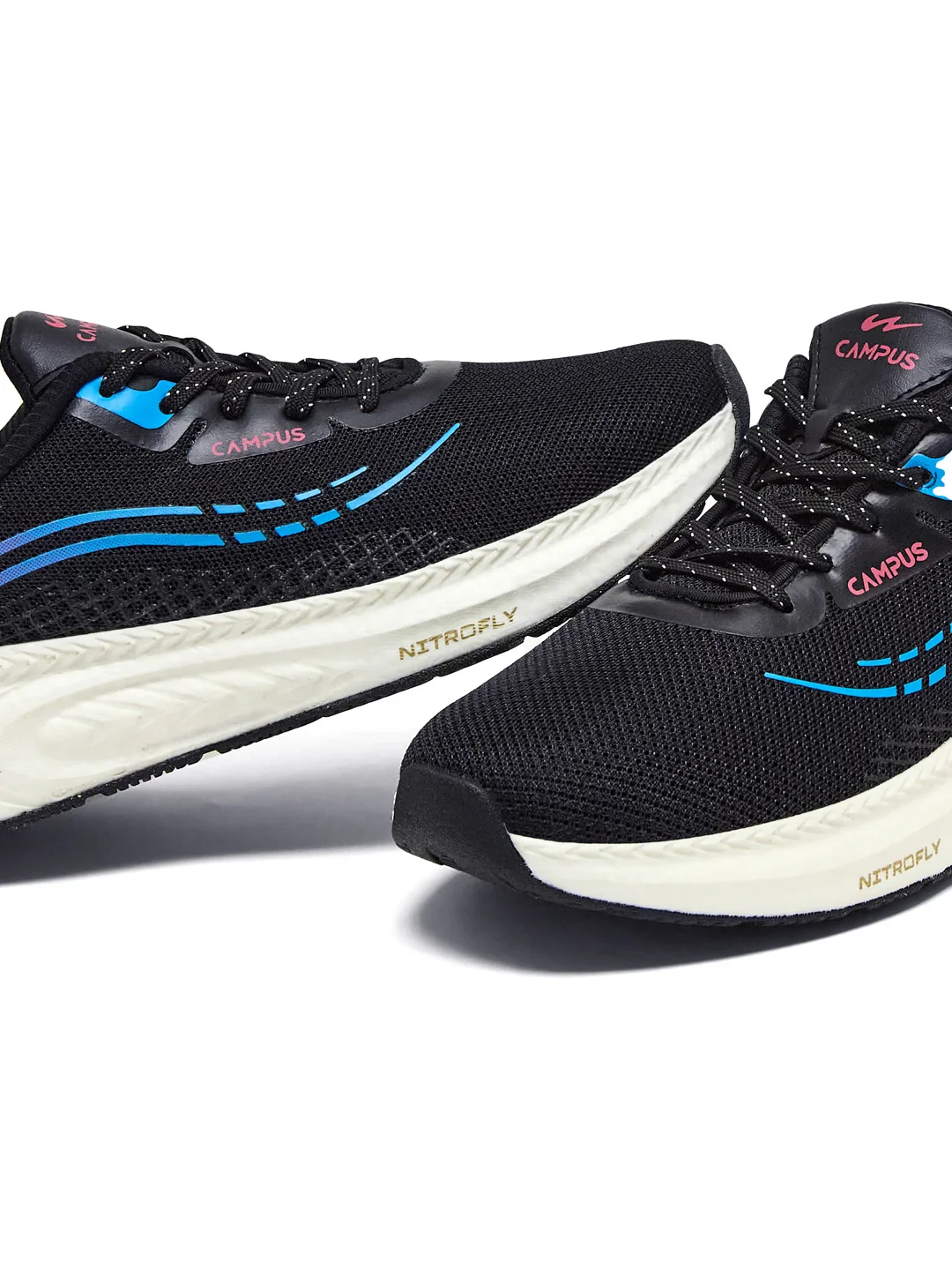 ELEGANCE Black Women's Running Shoes - Image 7