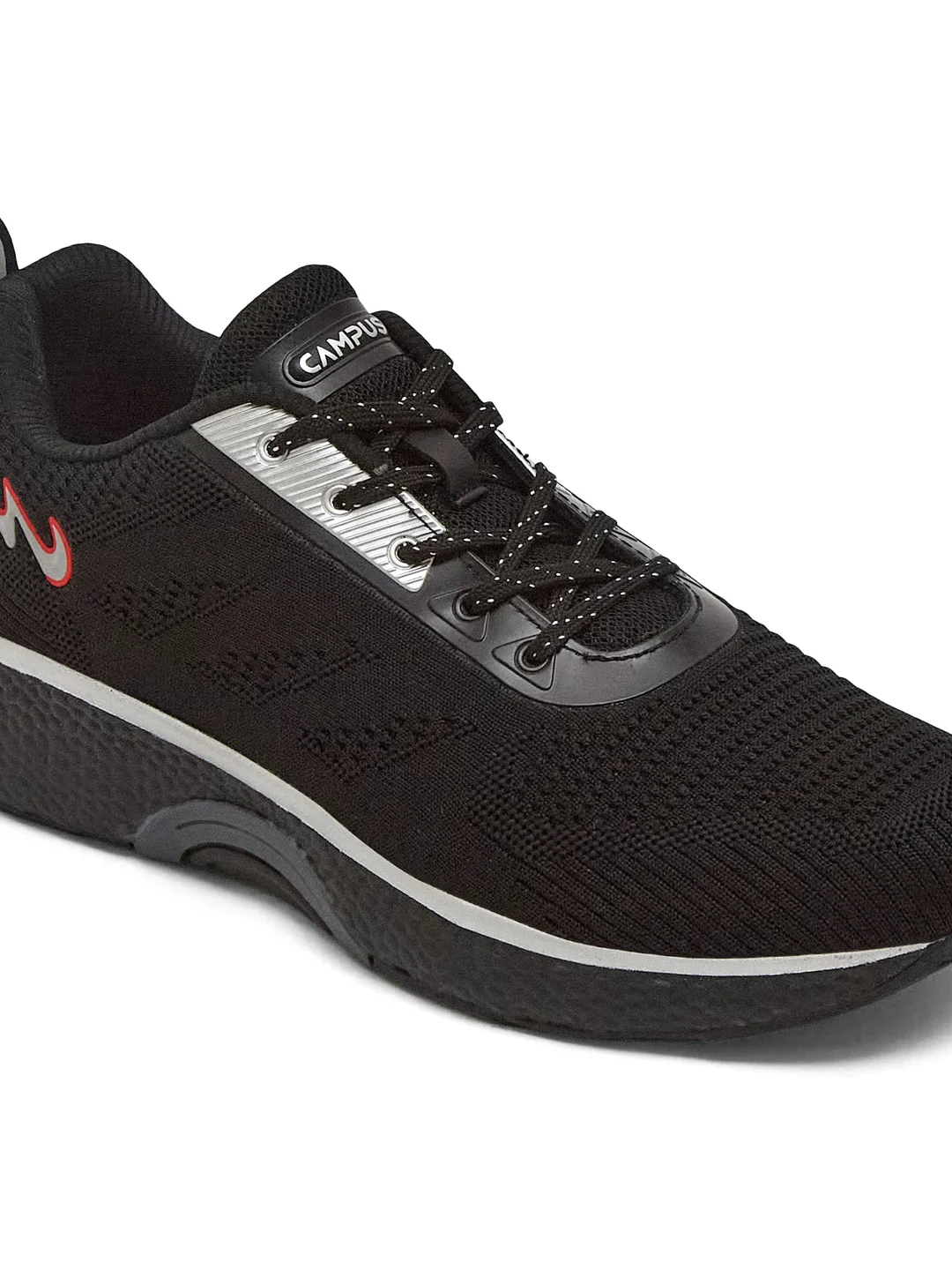 EMBER Black Men's Running Shoes - Image 7