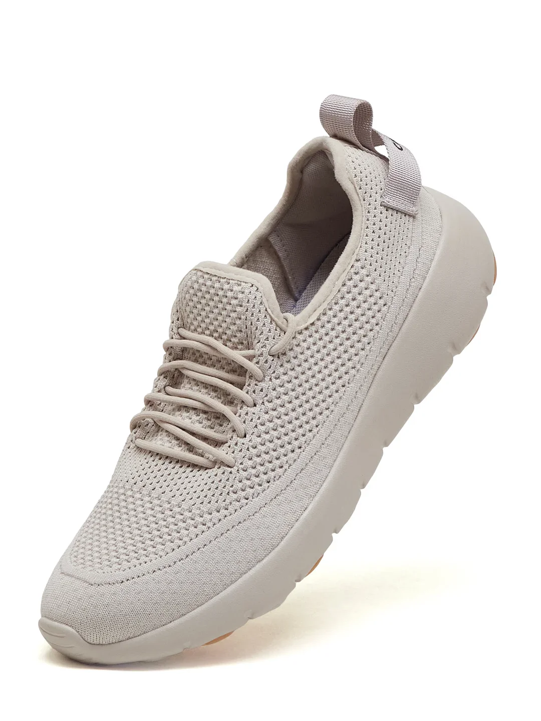 EMERGE Beige Men's Walking Shoes - Image 2