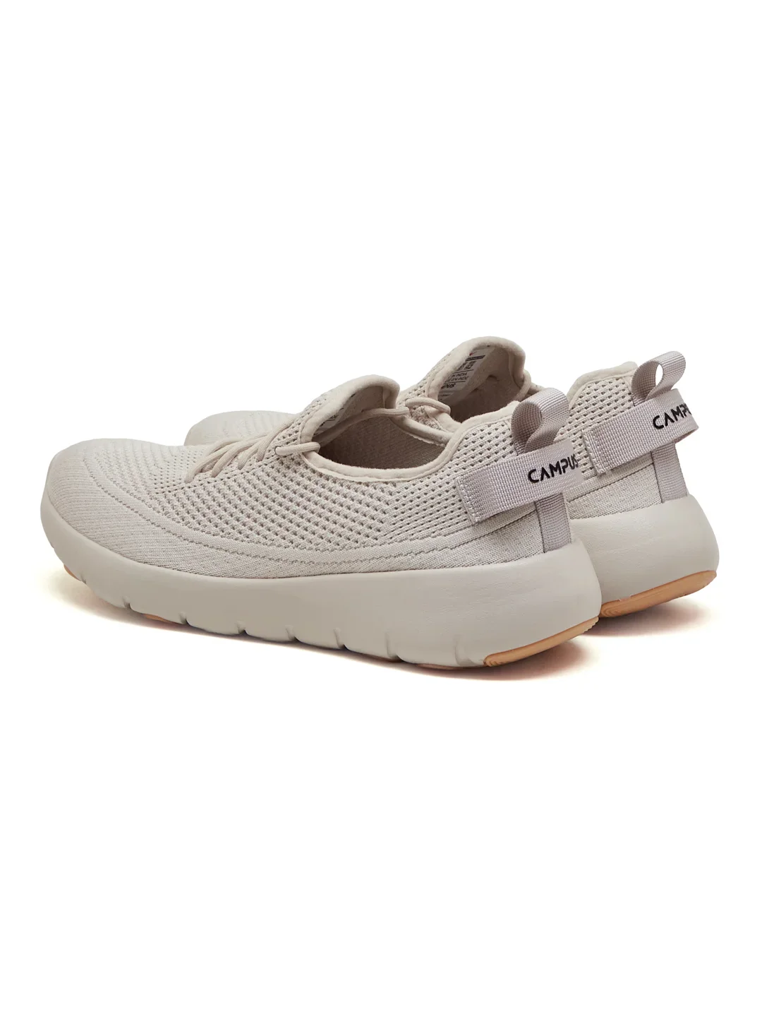 EMERGE Beige Men's Walking Shoes - Image 4