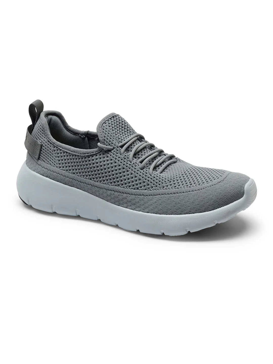 EMERGE Grey Men's Walking Shoes - Image 2