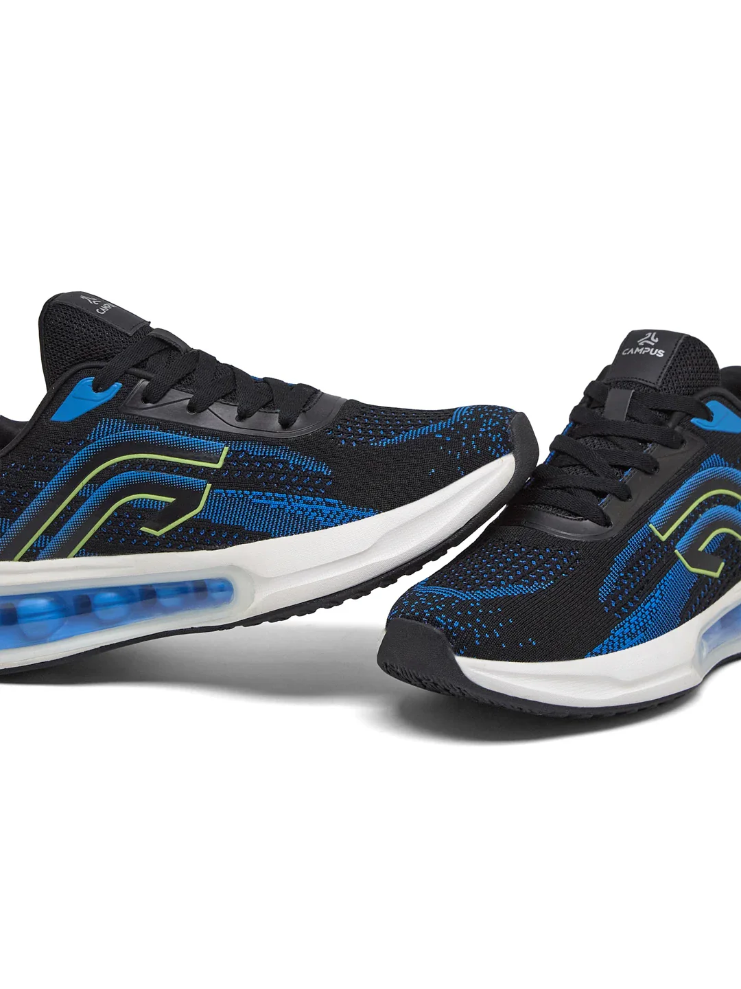 ENCLAVE Black Men's Running Shoes - Image 7