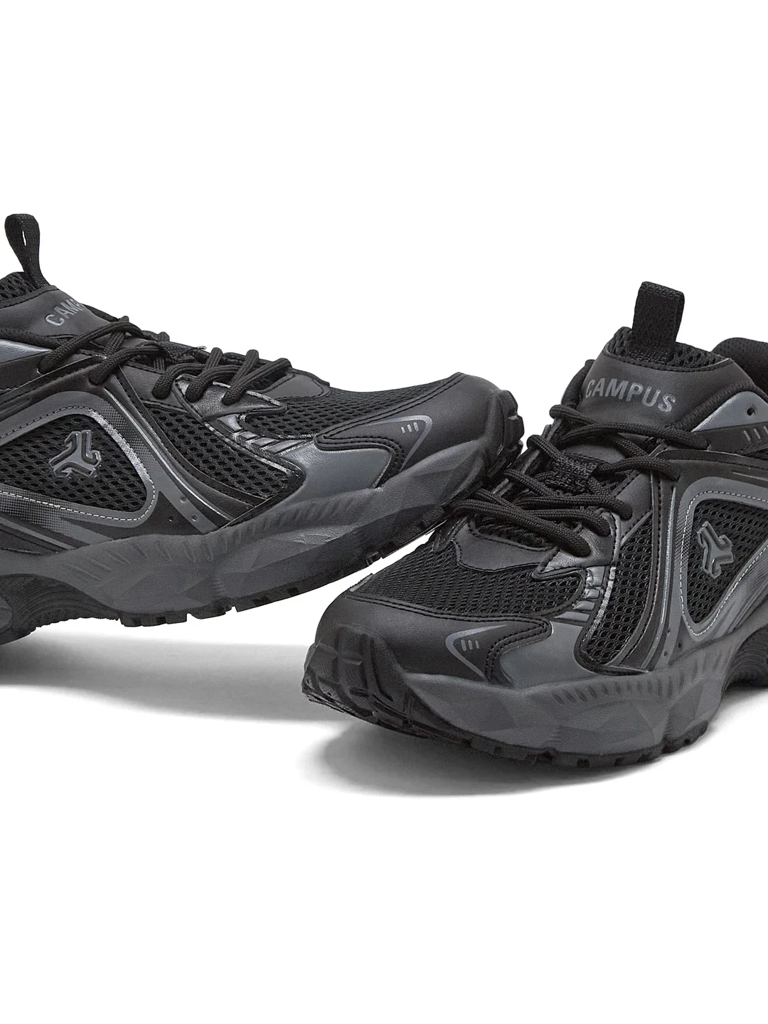 ENCORE Black Men's Sneakers - Image 7