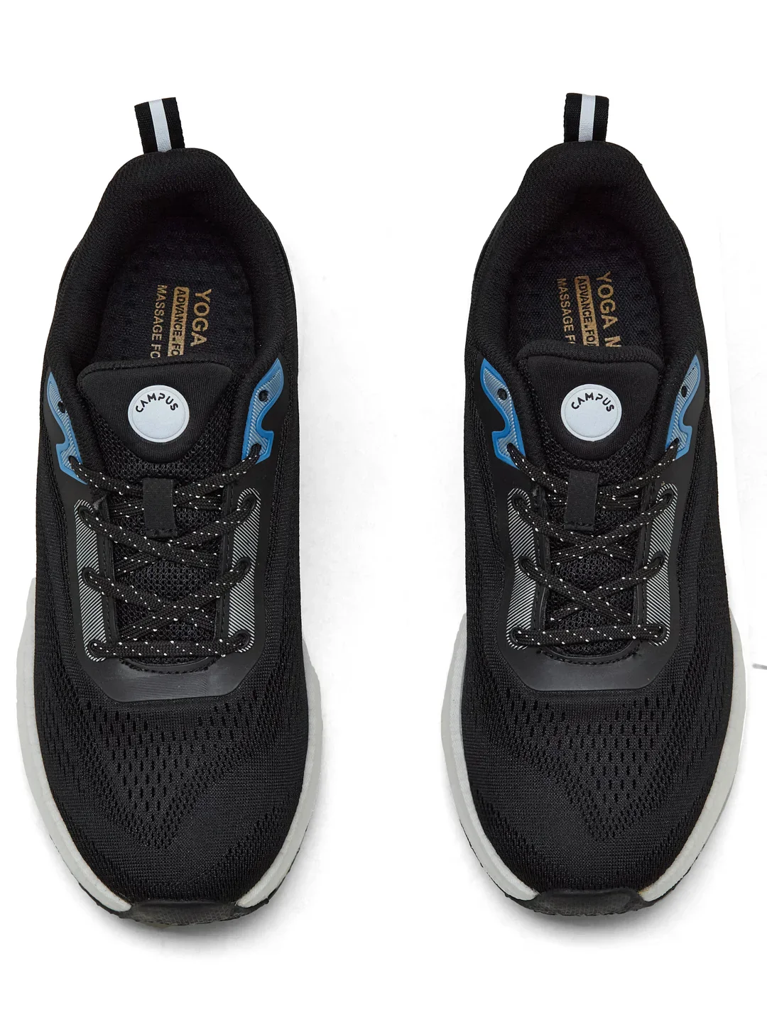 ENGIMA Black Men's Running Shoes - Image 6