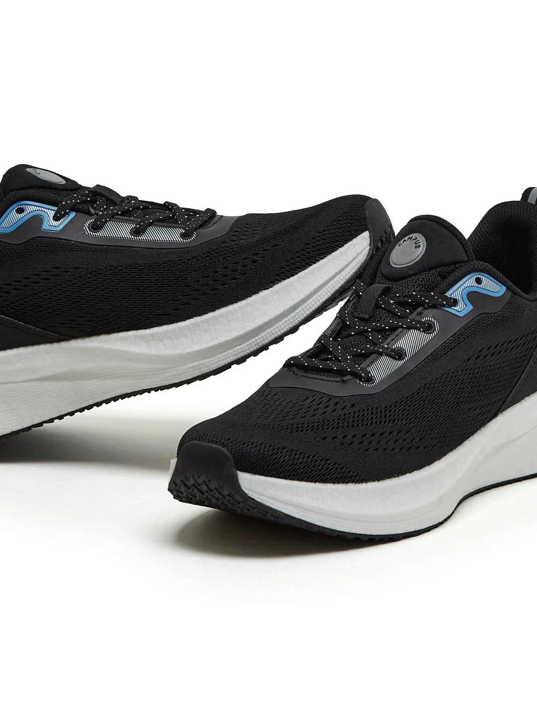 ENGIMA Black Men's Running Shoes - Image 7