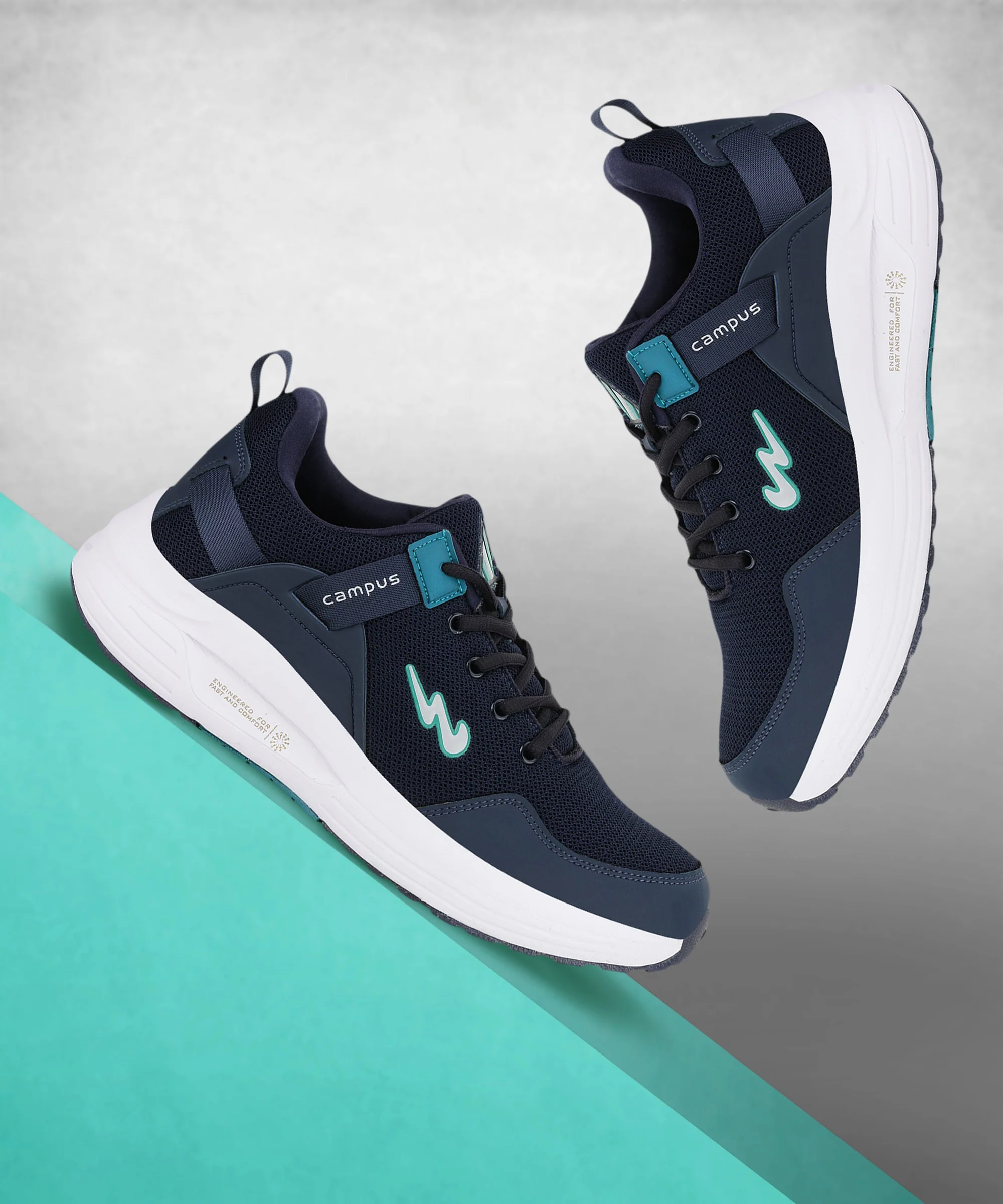 EUROPA Blue Men's Running Shoes - Image 5