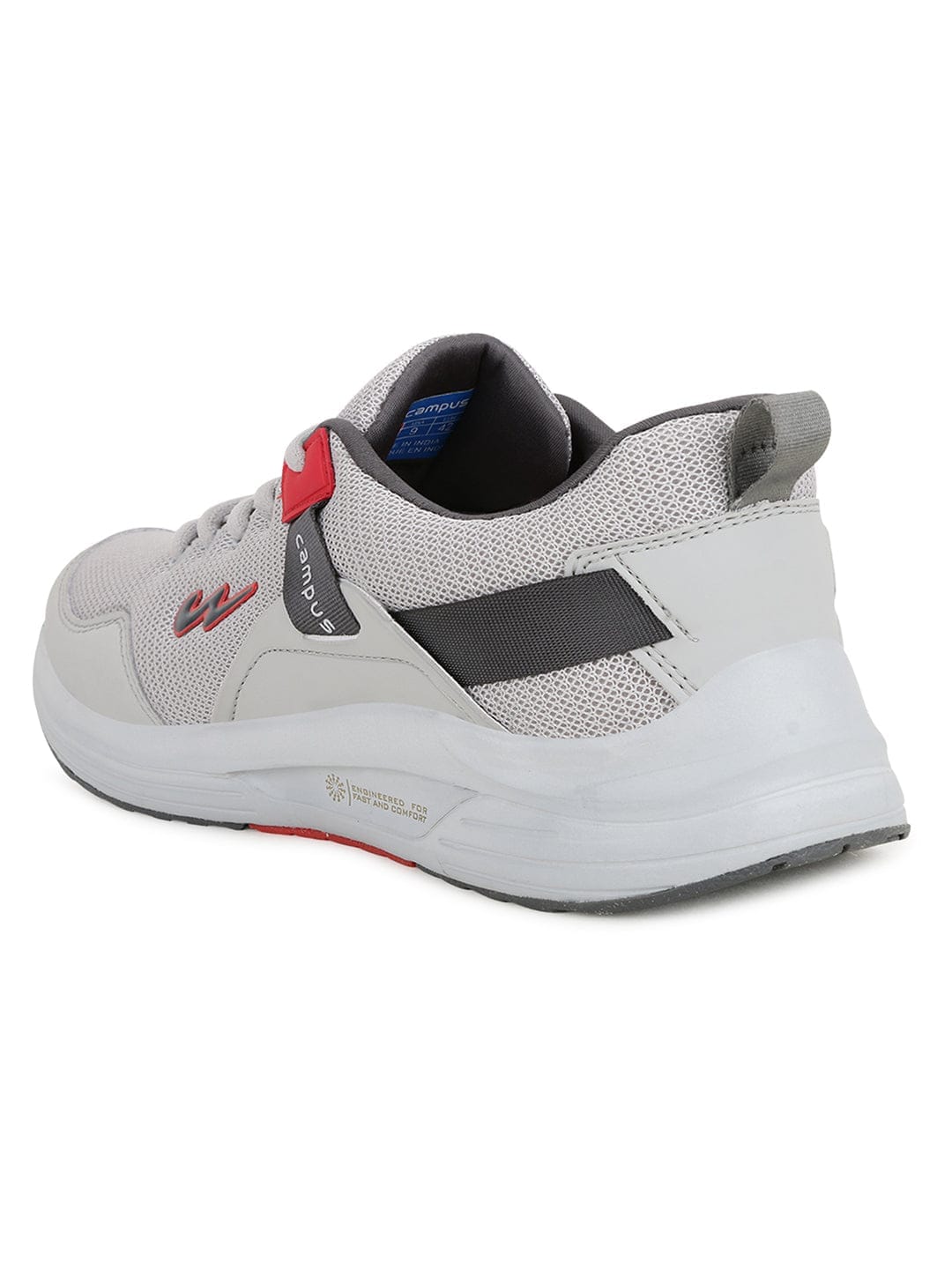 EUROPA Grey Men's Running Shoes - Image 3
