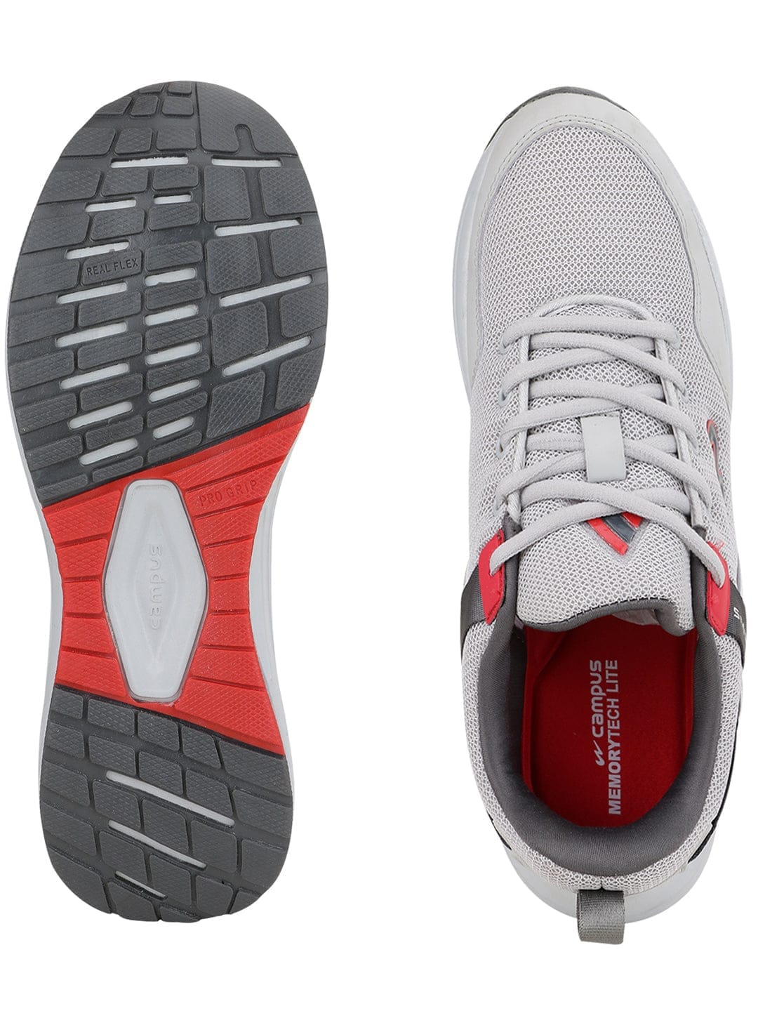 EUROPA Grey Men's Running Shoes - Image 4