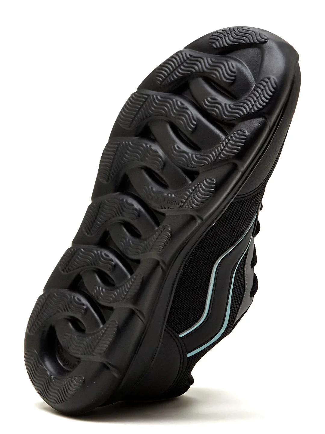 EVARO Black Men's Running Shoes - Image 4