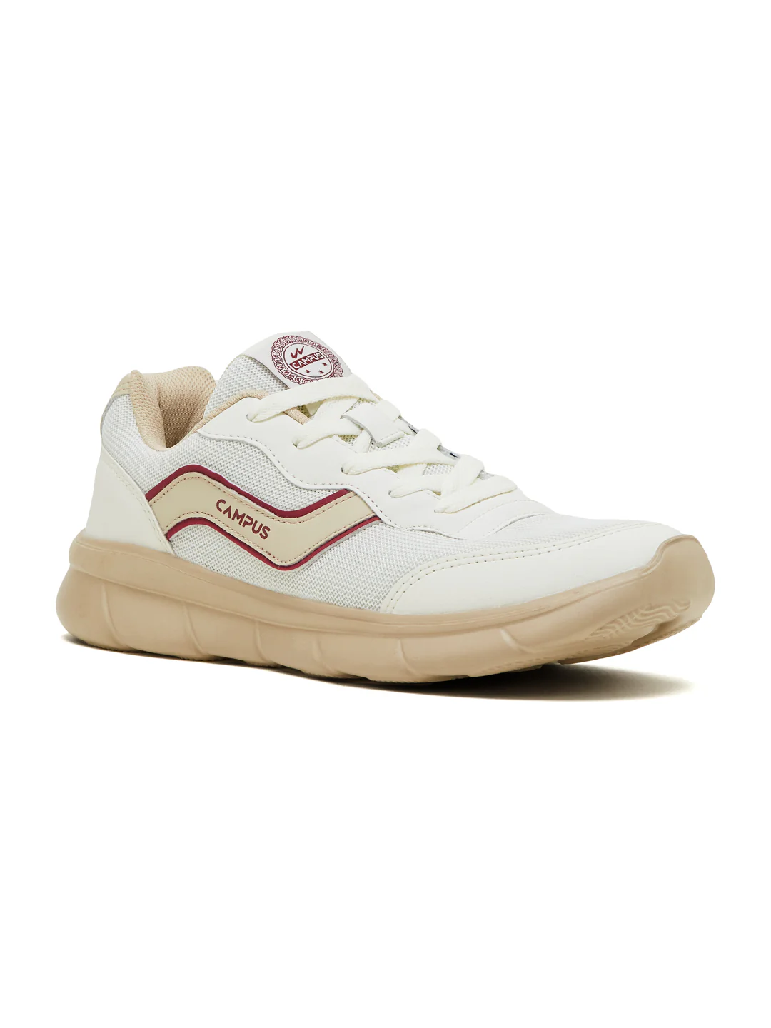 EVARO Off White Men's Running Shoes - Image 2