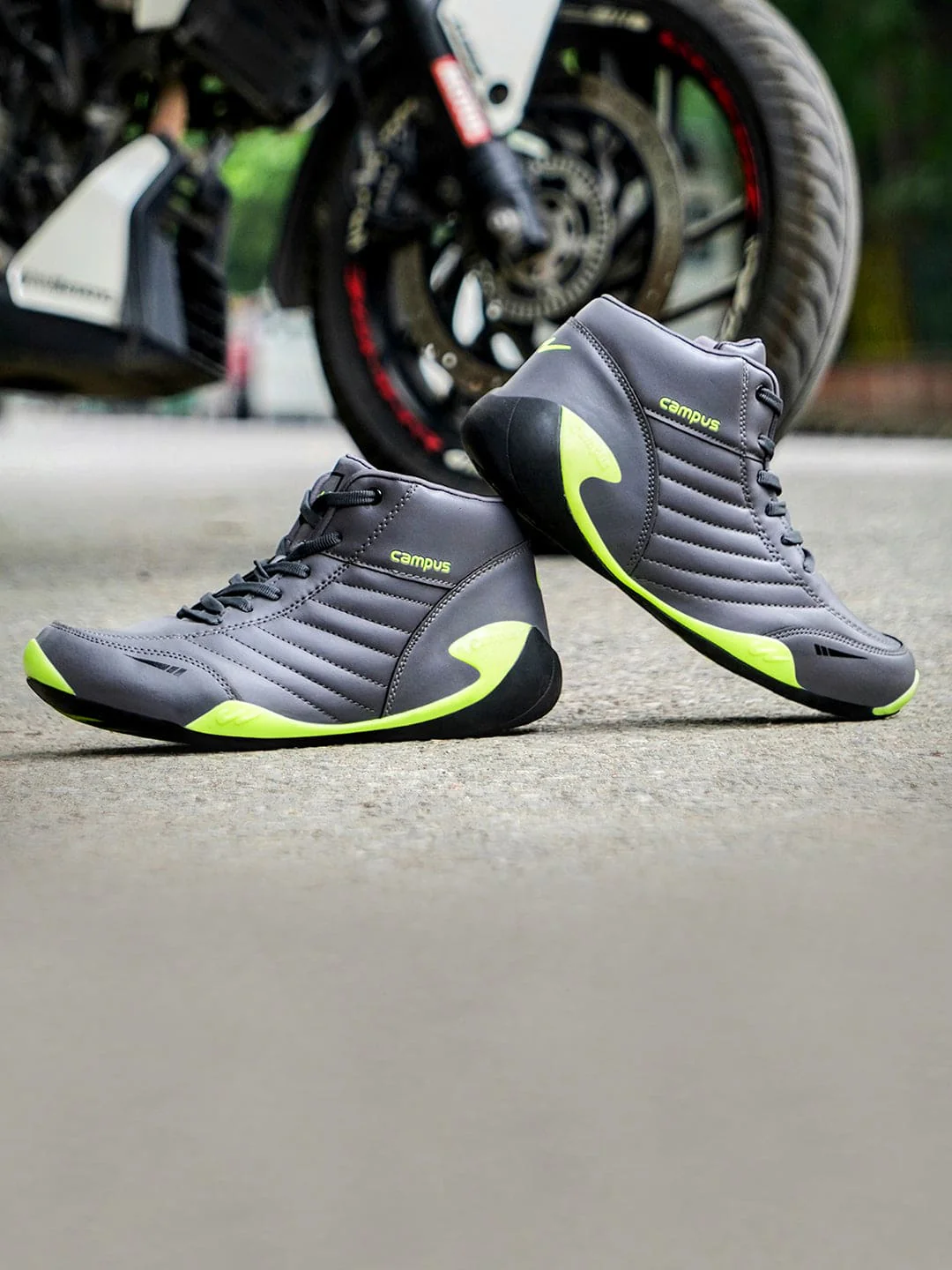 EVEREST Grey Men's Sneakers - Image 5