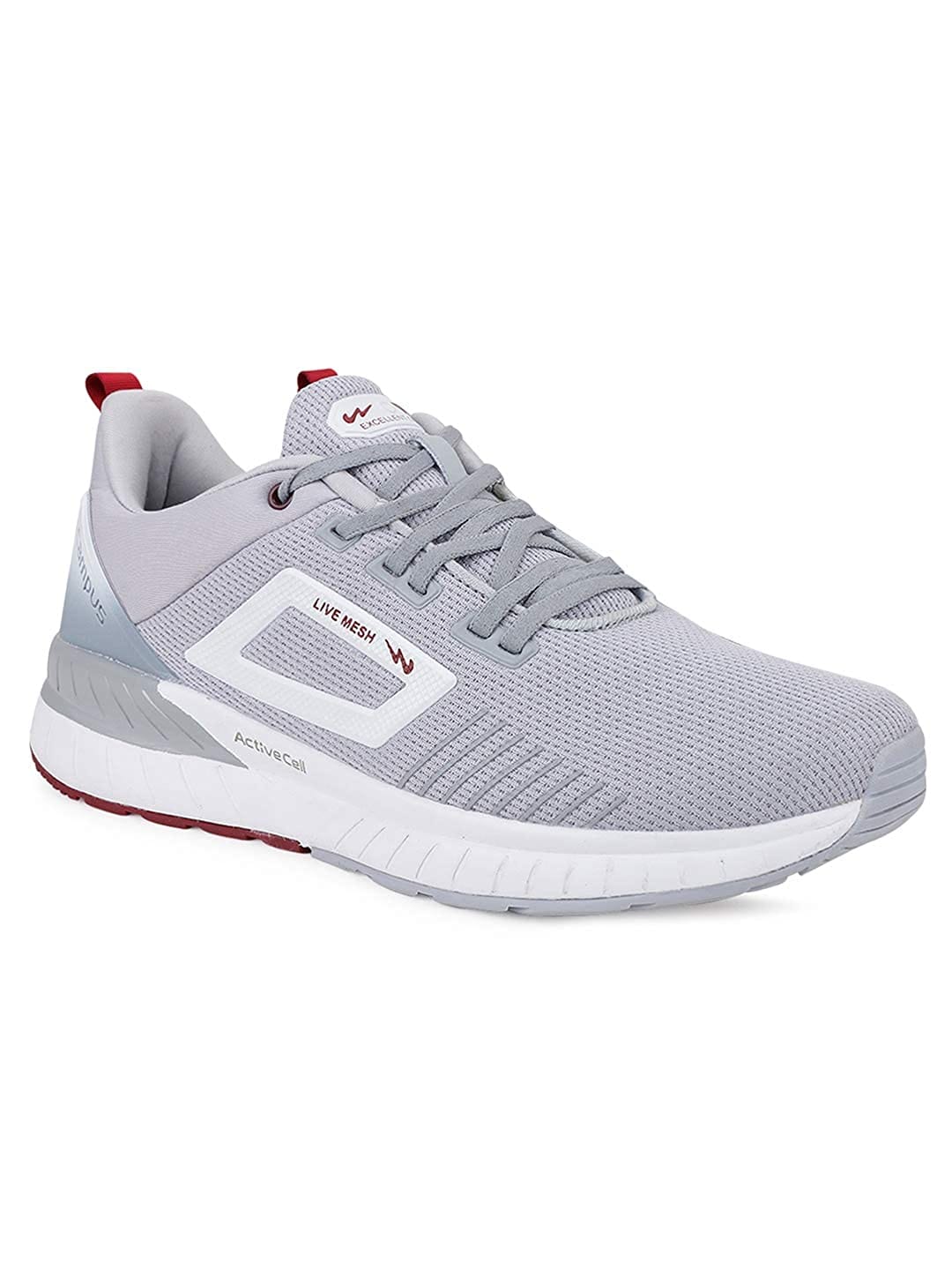 EVOK Grey Men's Sports Shoes - Image 2