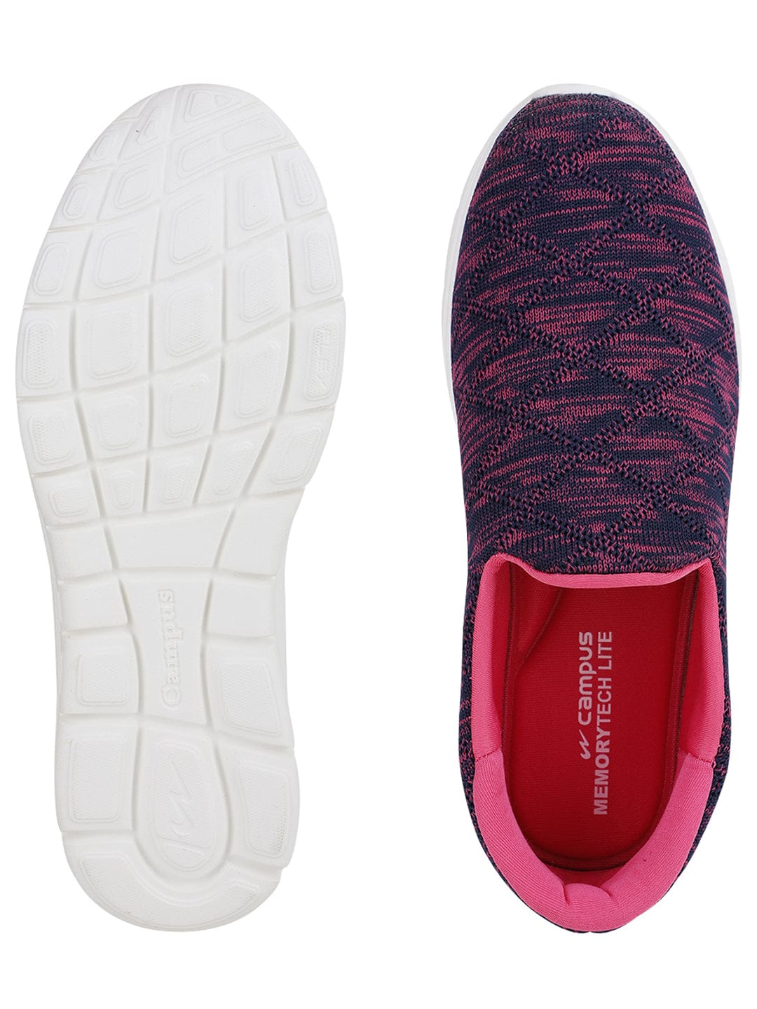 FABIA Navy Women's Walking Shoes - Image 4
