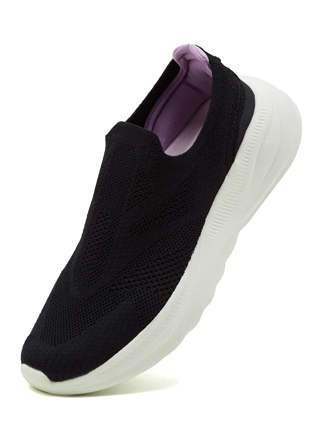 FABY Black Women's Walking Shoes - Image 3