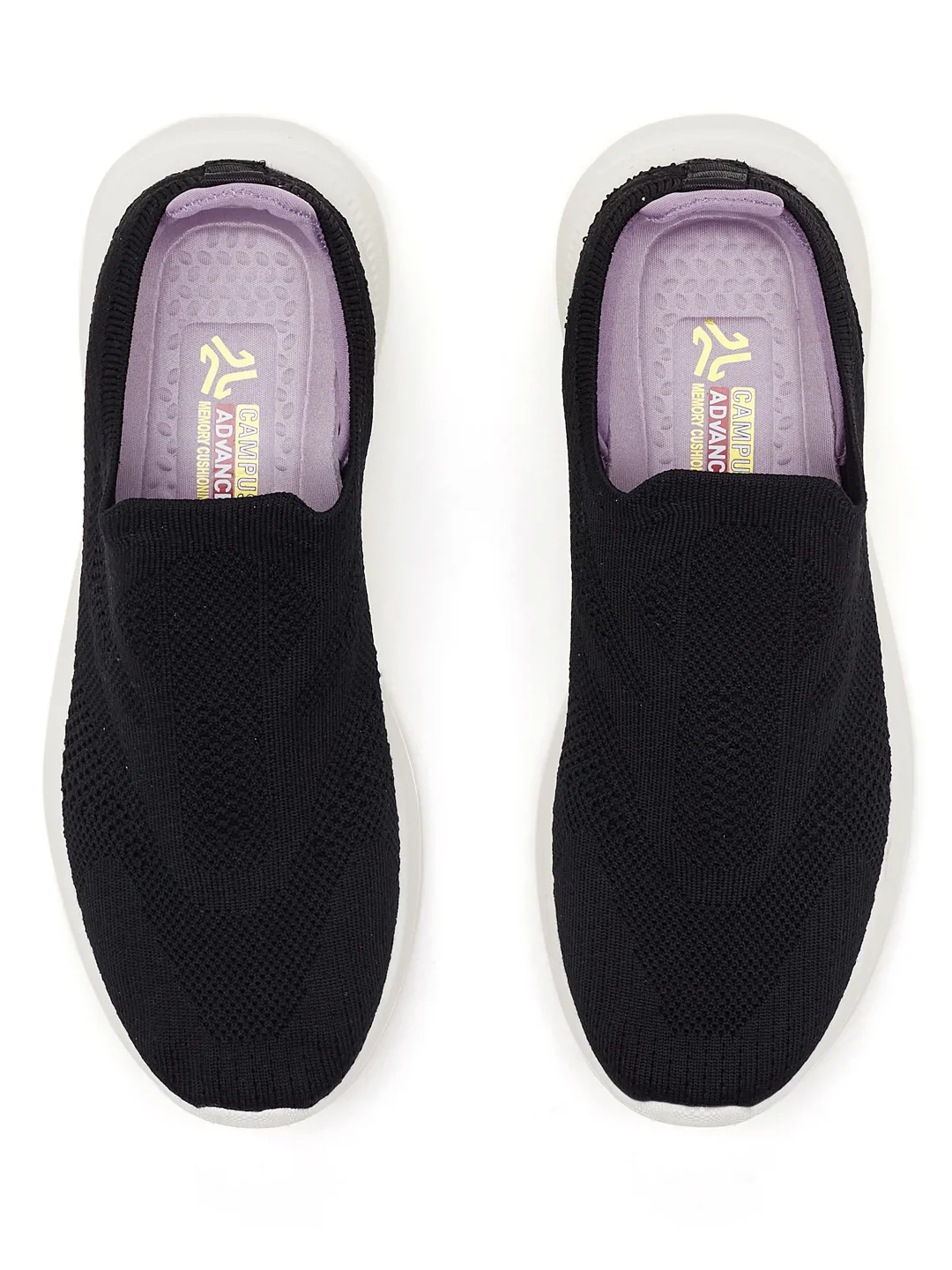 FABY Black Women's Walking Shoes - Image 6