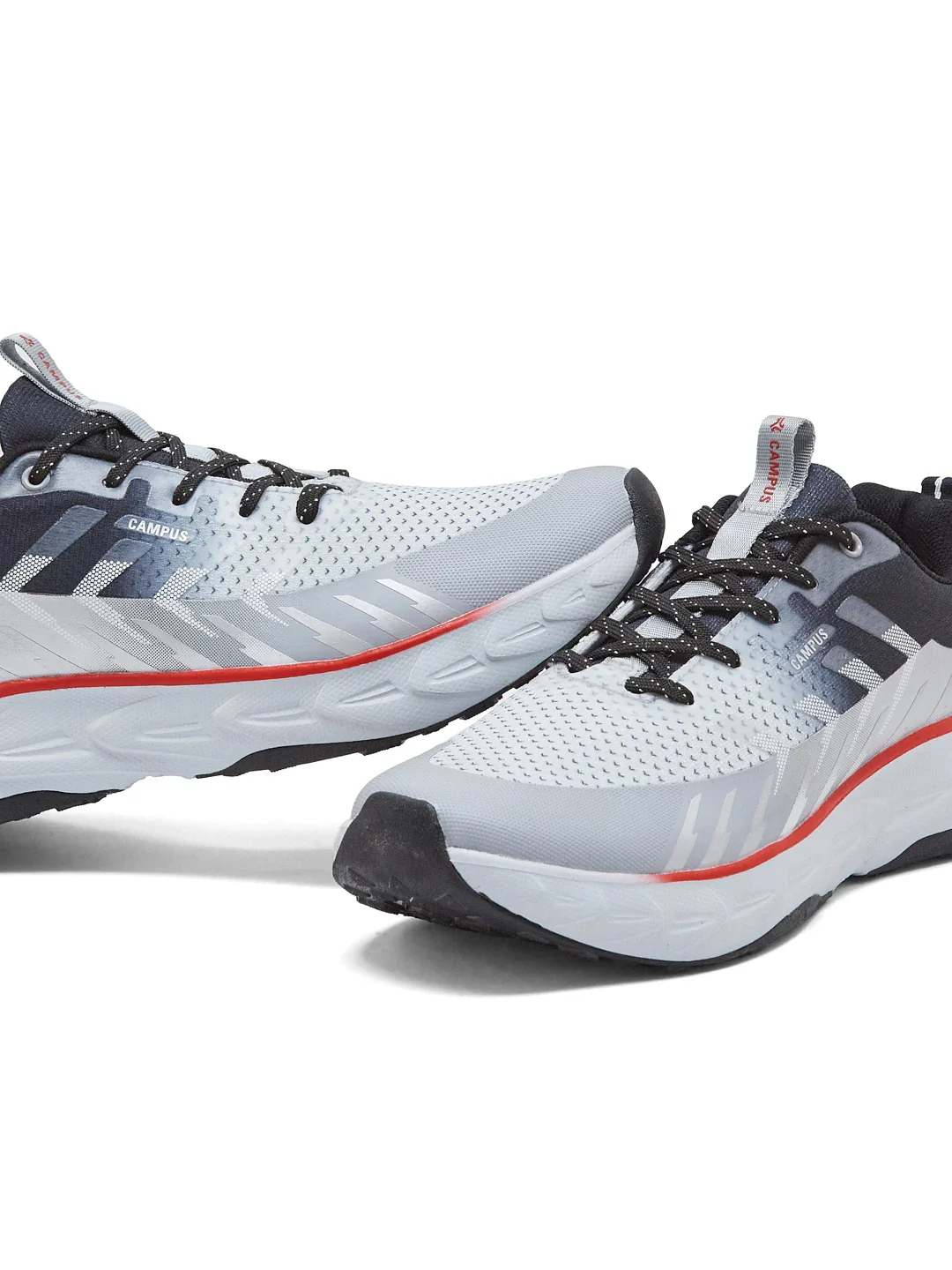 FASTRIK Grey Men's Running Shoes - Image 7