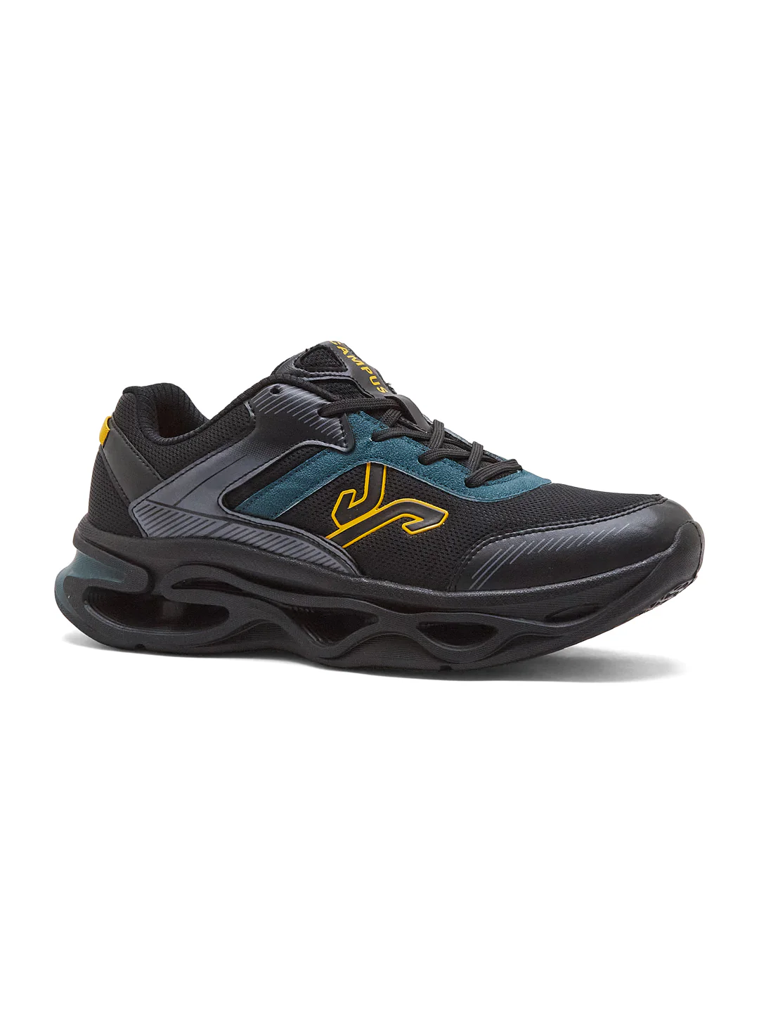 FEROX Black Men's Running Shoes - Image 2