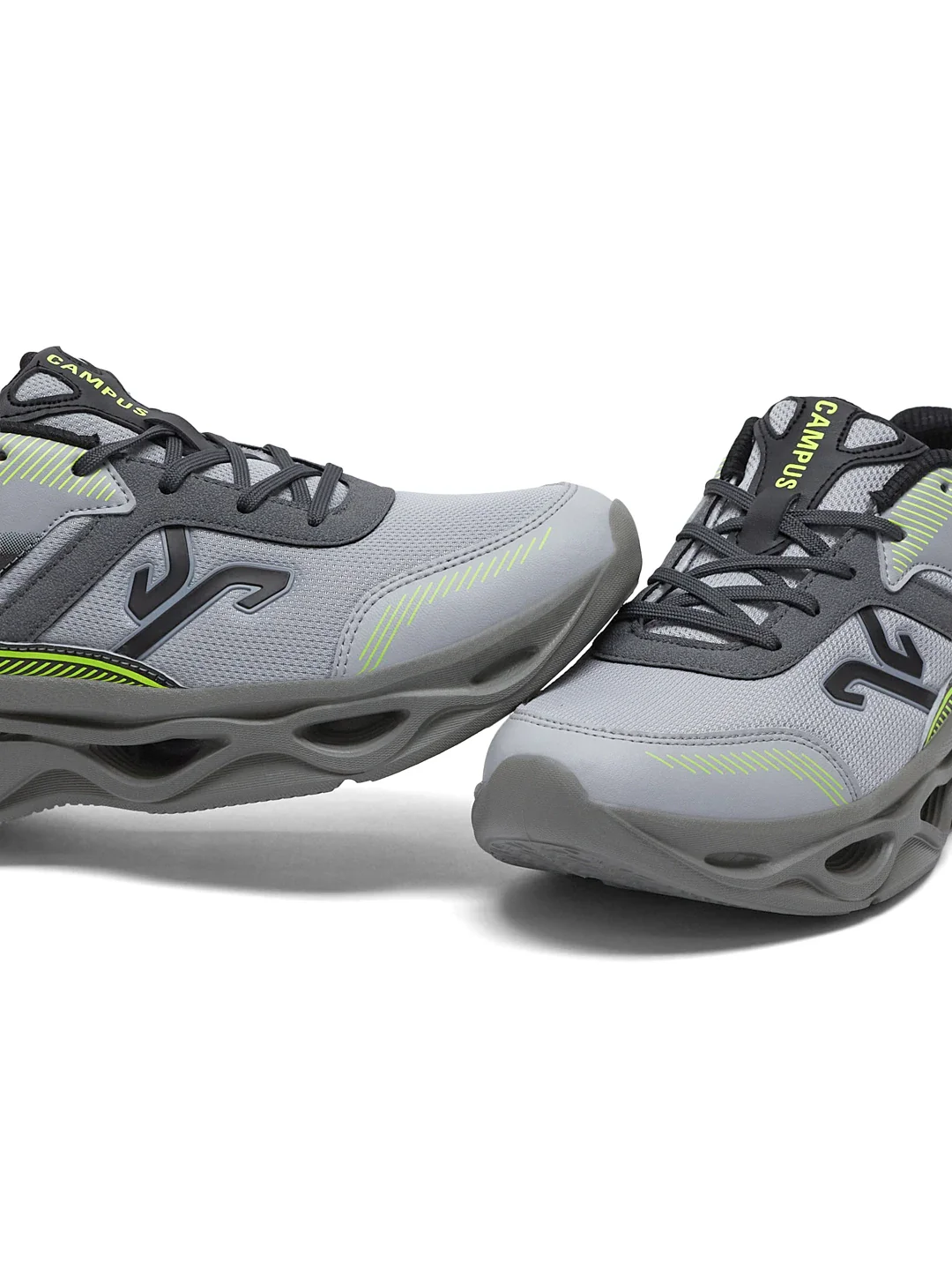 FEROX Grey Men's Running Shoes - Image 7