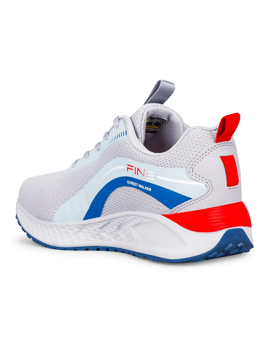FINE Grey Men's Running Shoes - Image 3