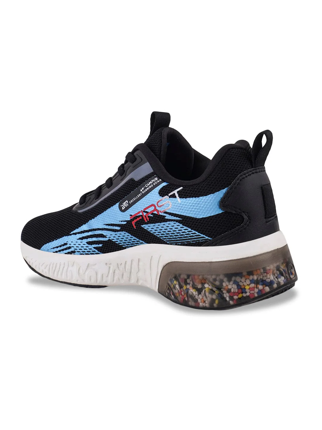FIRST-CHILD Black Child Running Shoes - Image 3