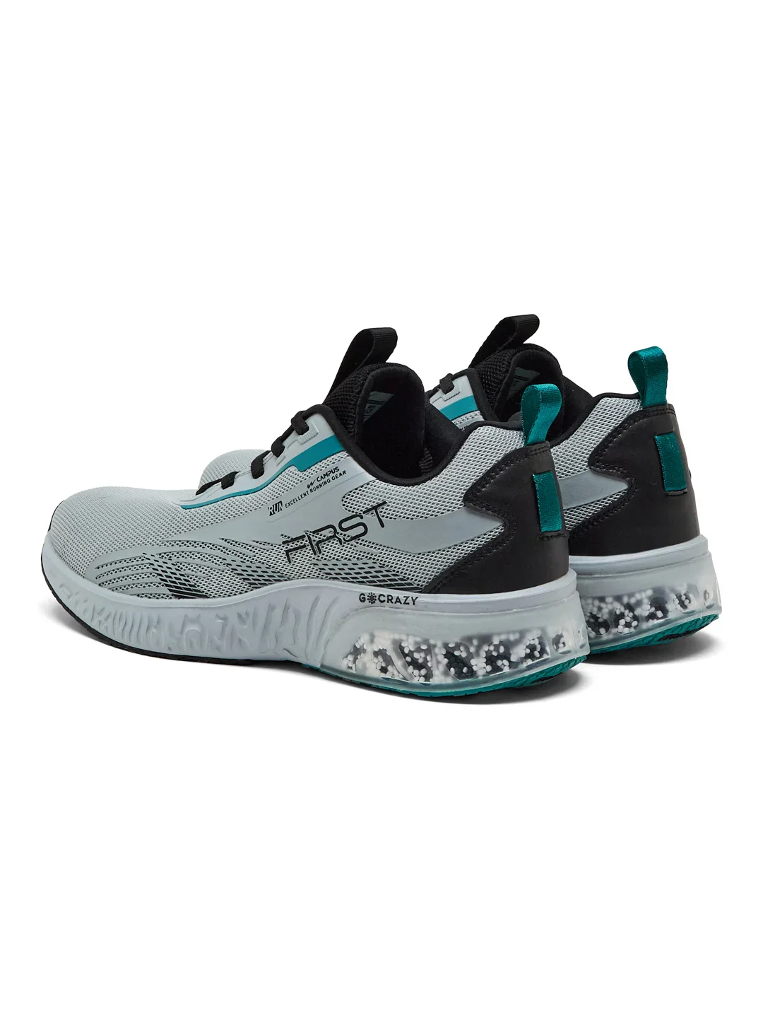 FIRST Grey Men's Running Shoes - Image 5
