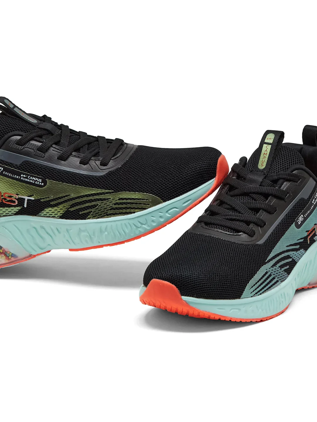 FIRST Black Men's Running Shoes - Image 7