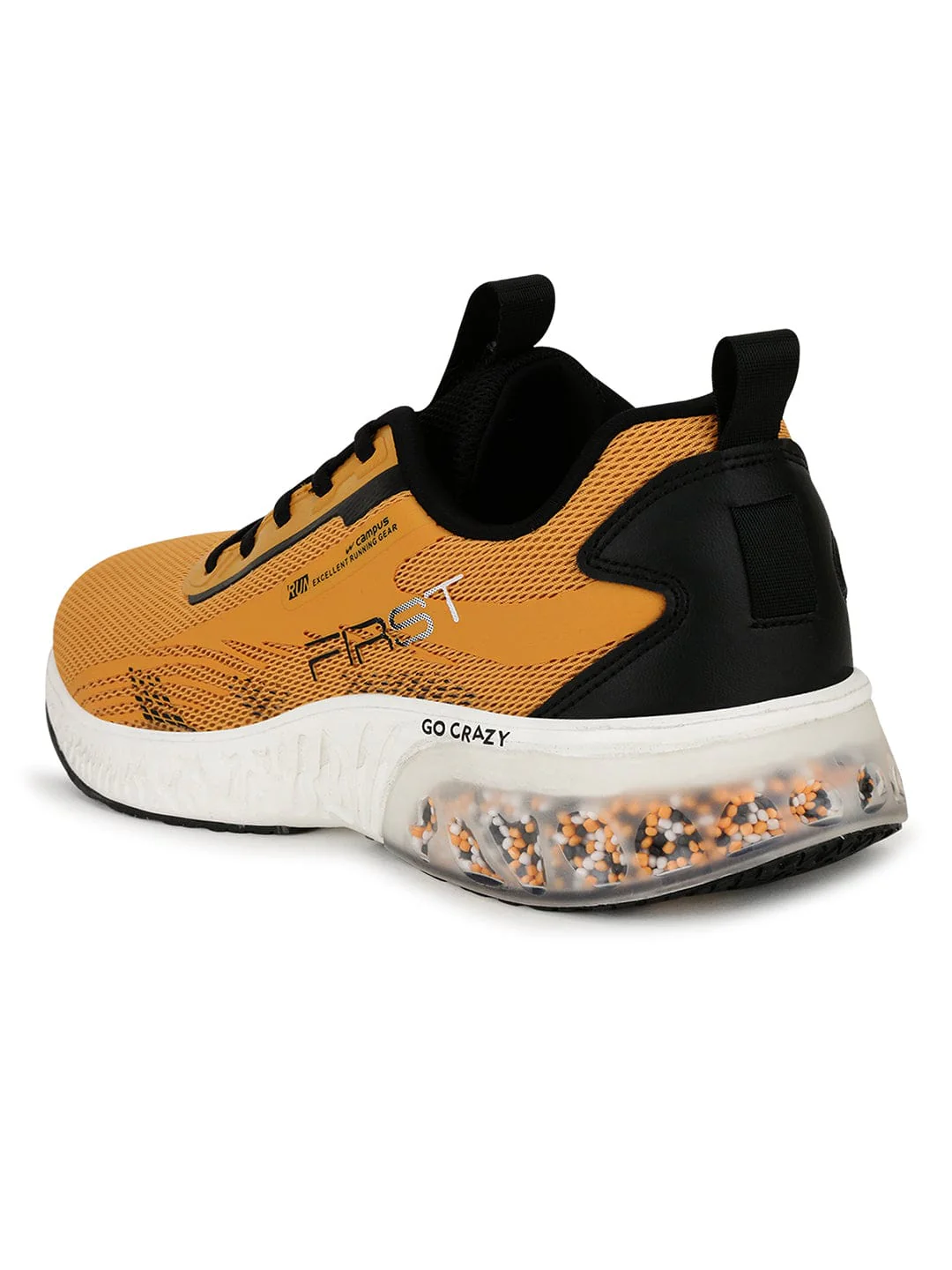 FIRST Yellow Men's Running Shoes - Image 4