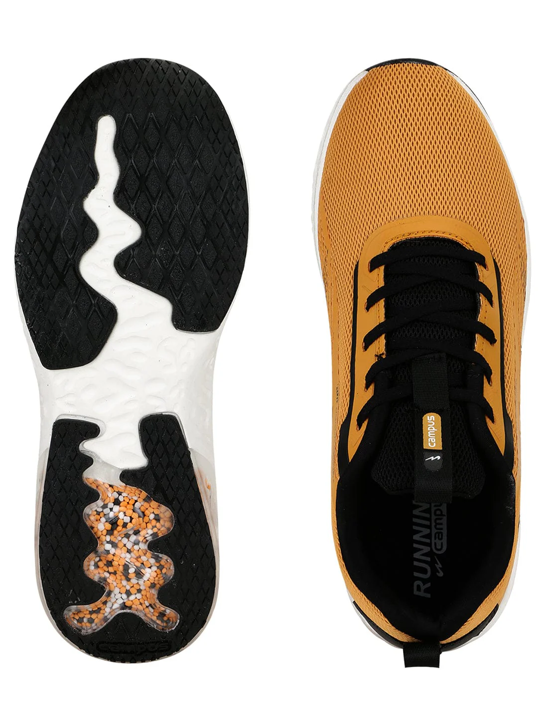 FIRST Yellow Men's Running Shoes - Image 5