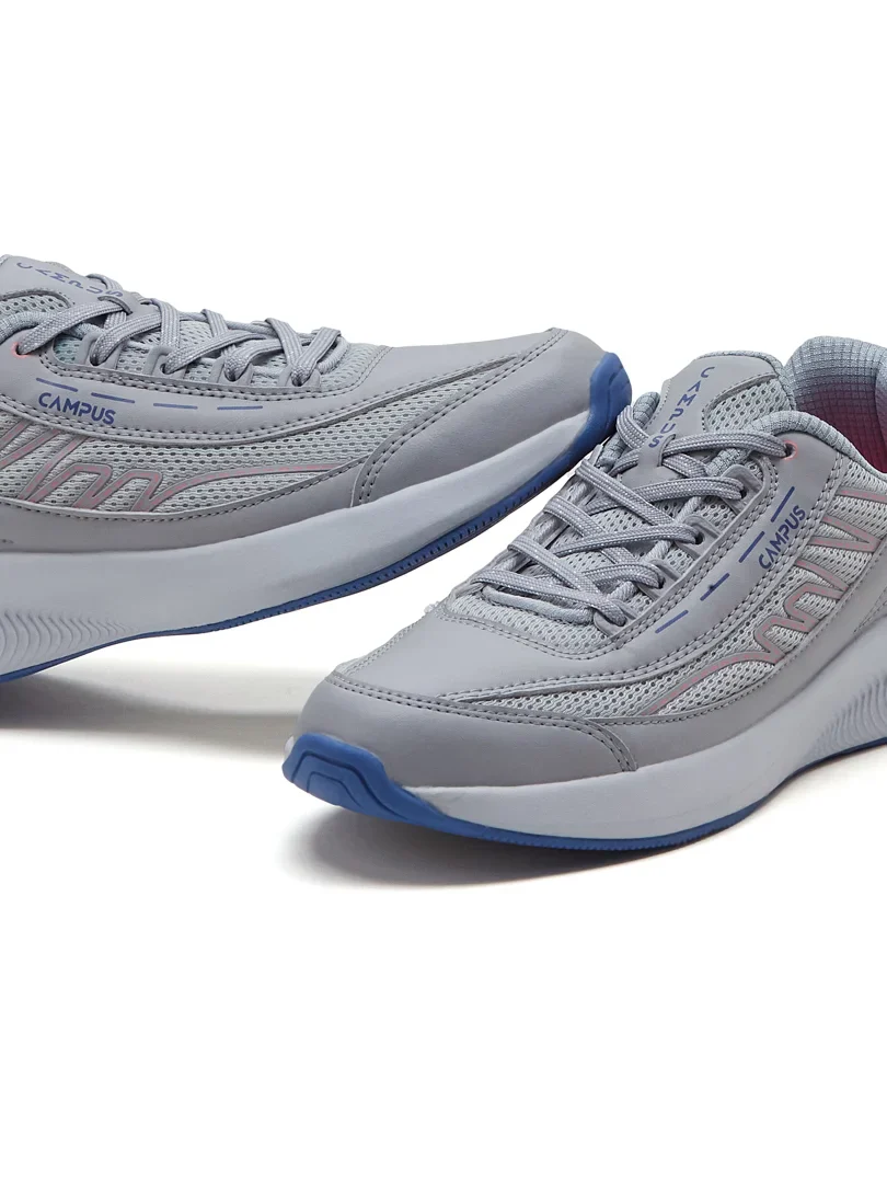 FLAIR Grey Women's Running Shoes - Image 7