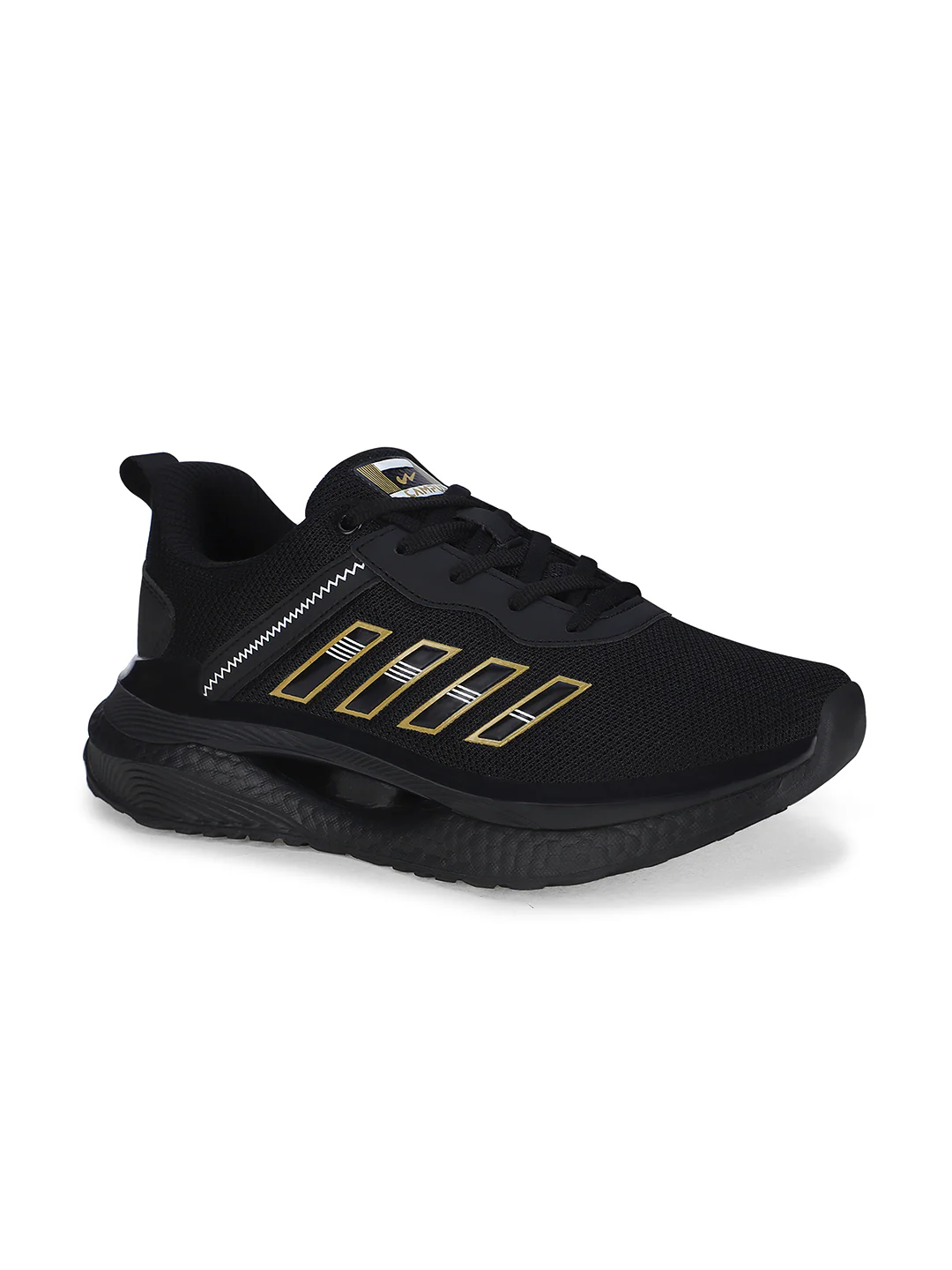 FLAME Black Men's Sports Shoes - Image 2