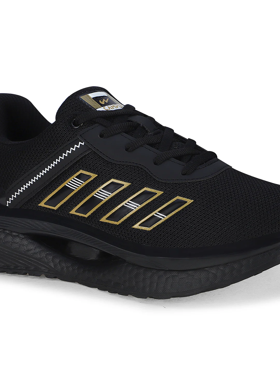 FLAME Black Men's Sports Shoes - Image 4