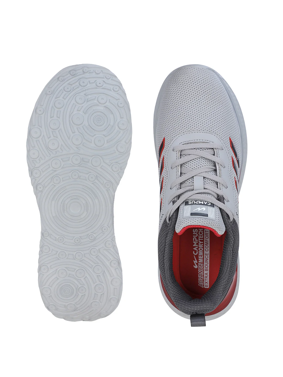 FLAME Grey Men's Sports Shoes - Image 5