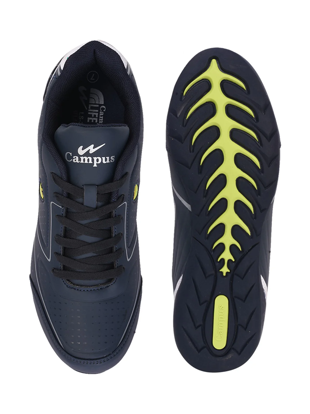 FLASH Navy Men's Sneakers - Image 5